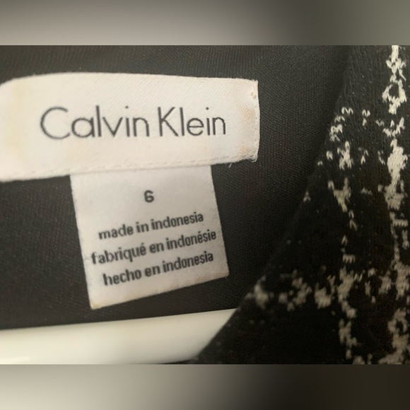 Calvin Klein like new worn a few times PFSF home gorgeous lined stretch dress - Picture 4 of 7